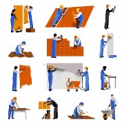 ouvriers-ingenieurs-constructeur-technicien-icones-definies 1284-13127